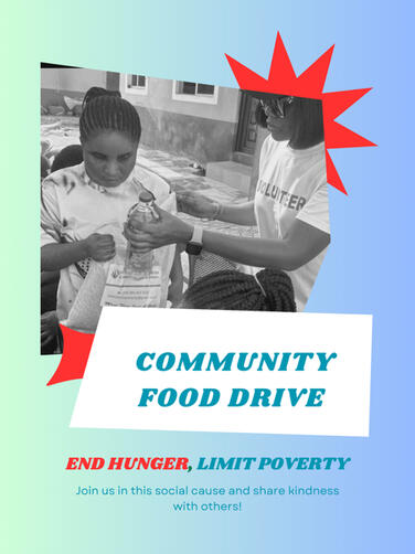 Community food drive